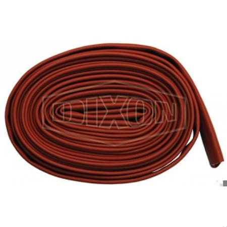 Dixon Light Duty Uncoupled Fire Hose, 1-1/2 in, 100 ft L, 225 psi Working, Domestic H515R100UC